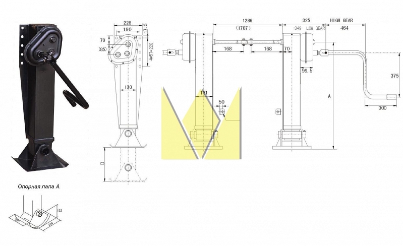Опорные устройства MARSHALL M2301162