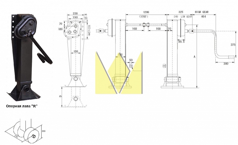 Опорные устройства MARSHALL M2301135